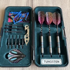 Wildcat Soft Top DARTS 80% Tungsten In Case- Used